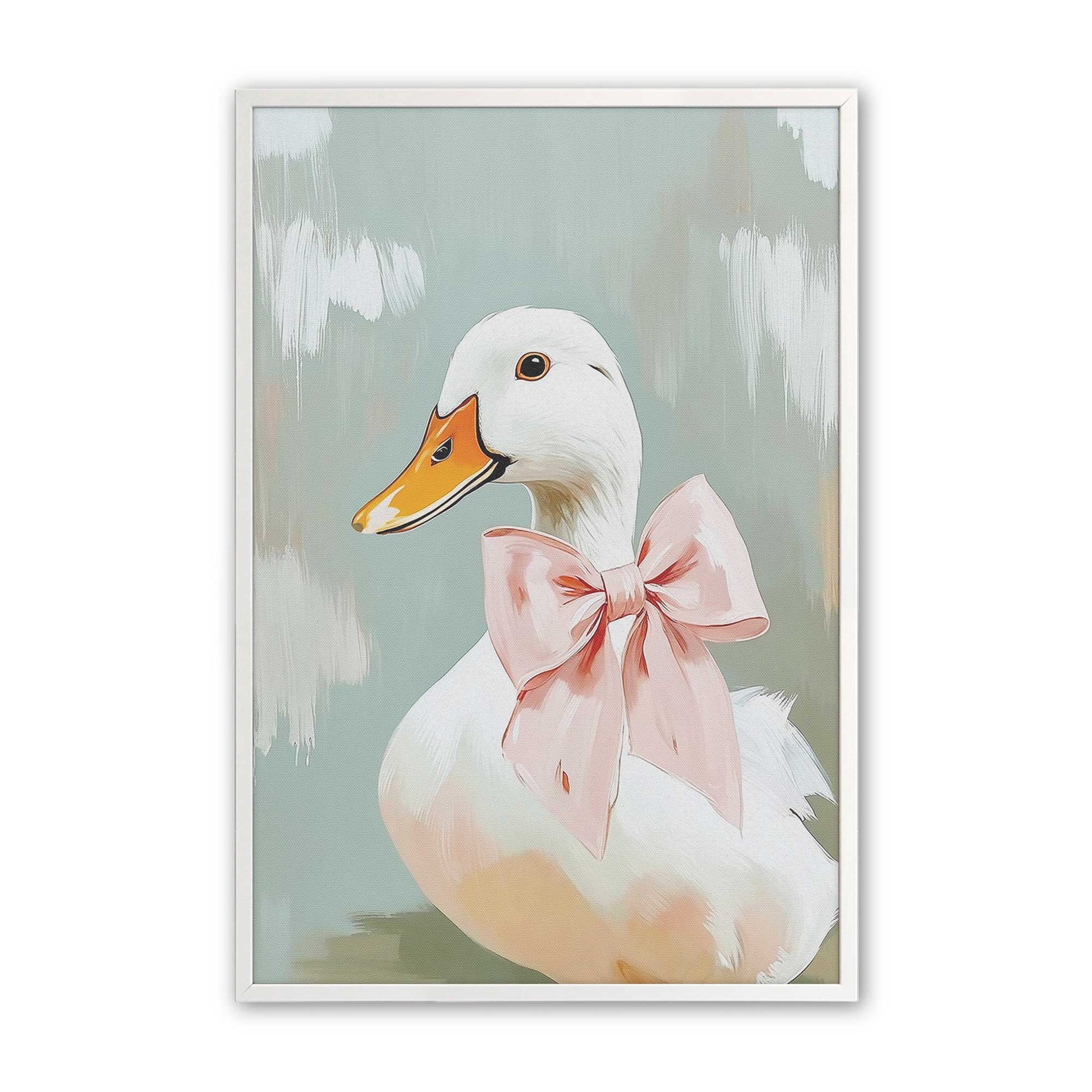[Color:Opaque White], Picture of art in a Opaque White frame