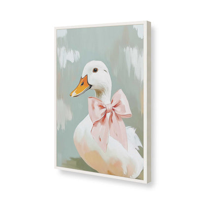 [Color:Opaque White], Picture of art in a Opaque White frame of the corner