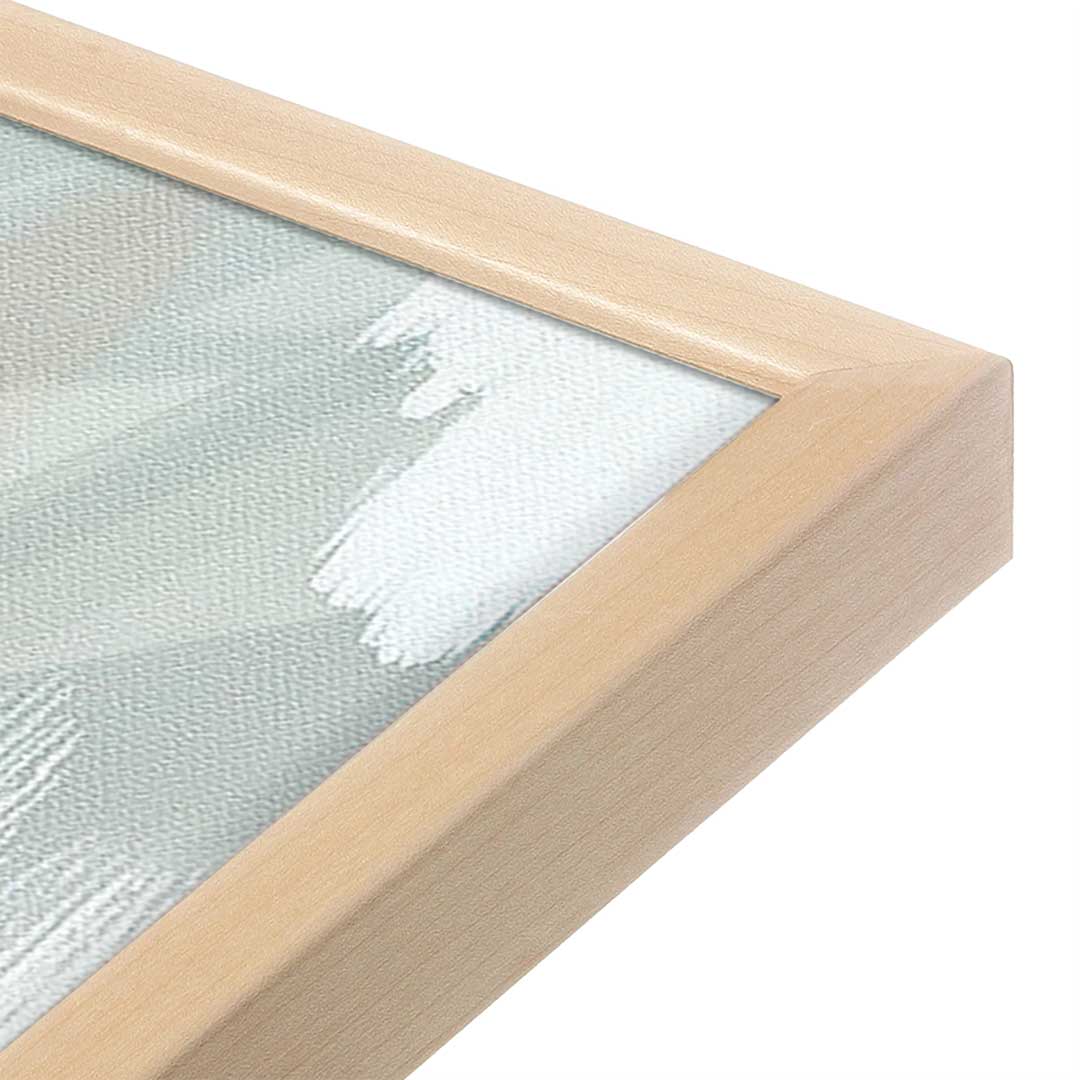 [Color:Raw Maple], Picture of art in a Raw Maple frame at an angle