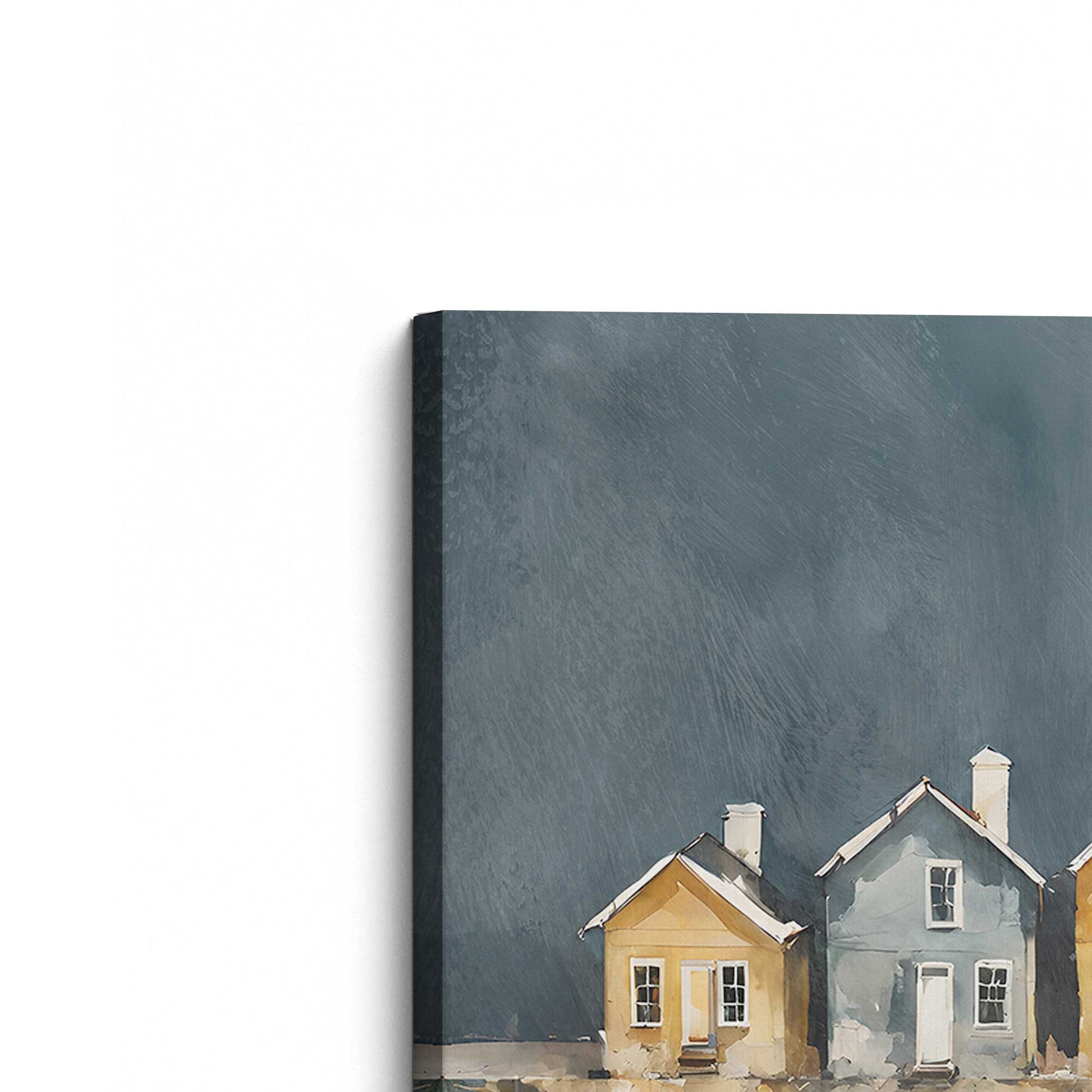 [Color:Stretched Canvas], Picture of the corner of the art