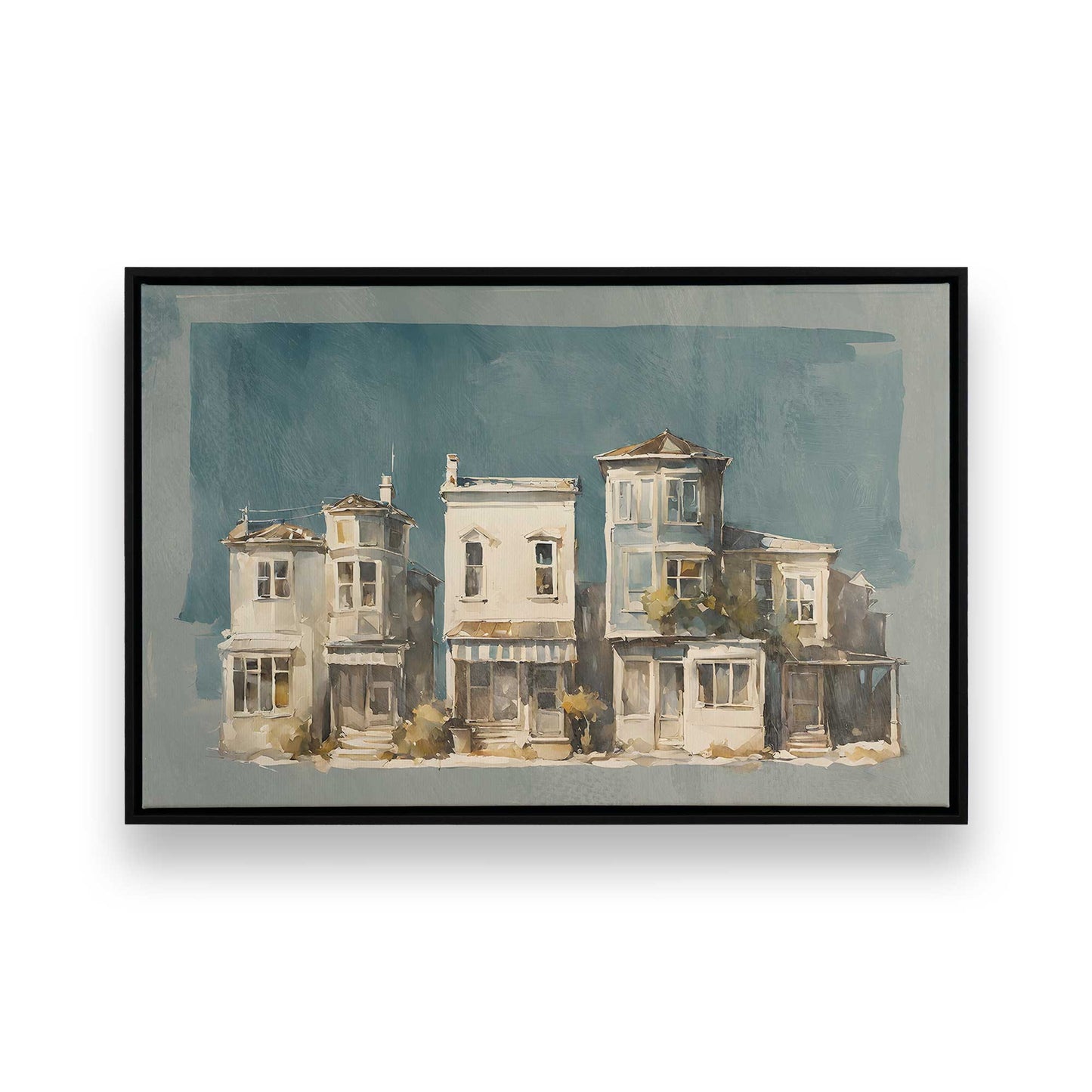 [Color:Satin Black], Picture of art in a Satin Black frame