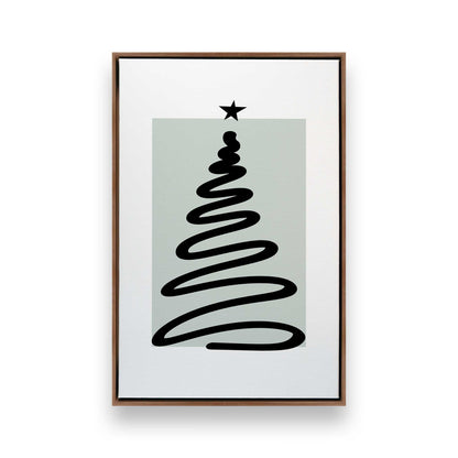 [Color:Walnut], Picture of art in a Walnut frame