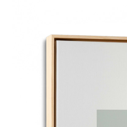 [Color:American Maple], Picture of art in a American Maple frame at an angle