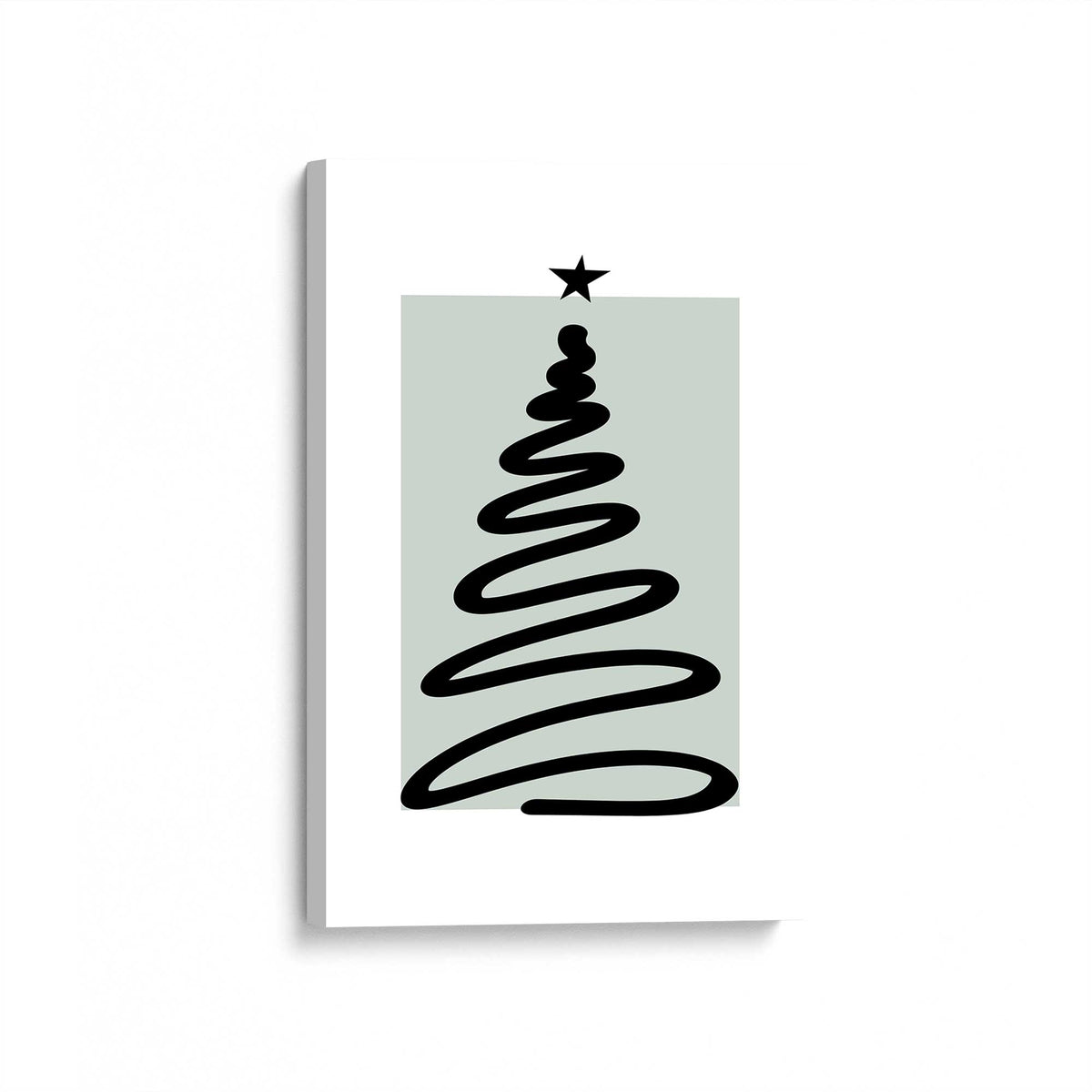 [Color:Stretched Canvas], Picture of art at an angle