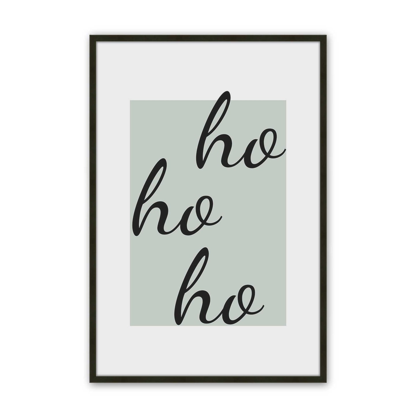[Color:Satin Black], Picture of art in a Satin Black frame