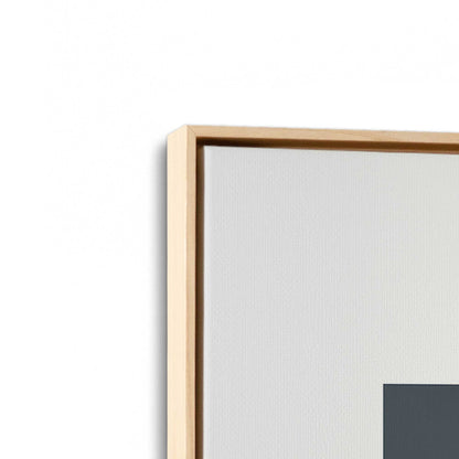 [Color:American Maple], Picture of art in a American Maple frame at an angle