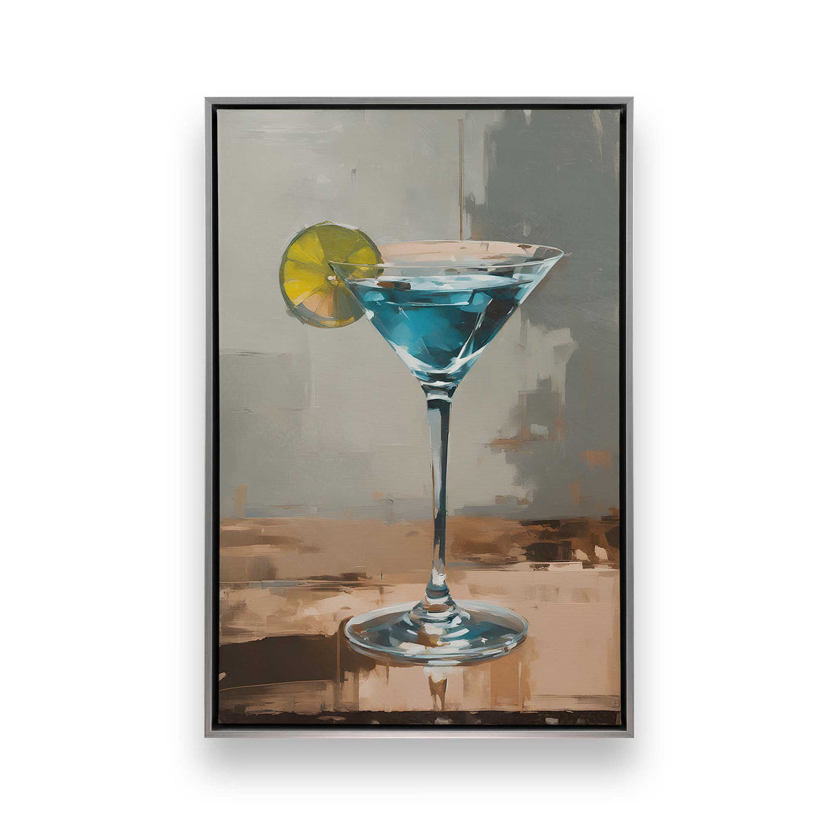 [Color:Polished Chrome], Picture of art in a Polished Chrome frame
