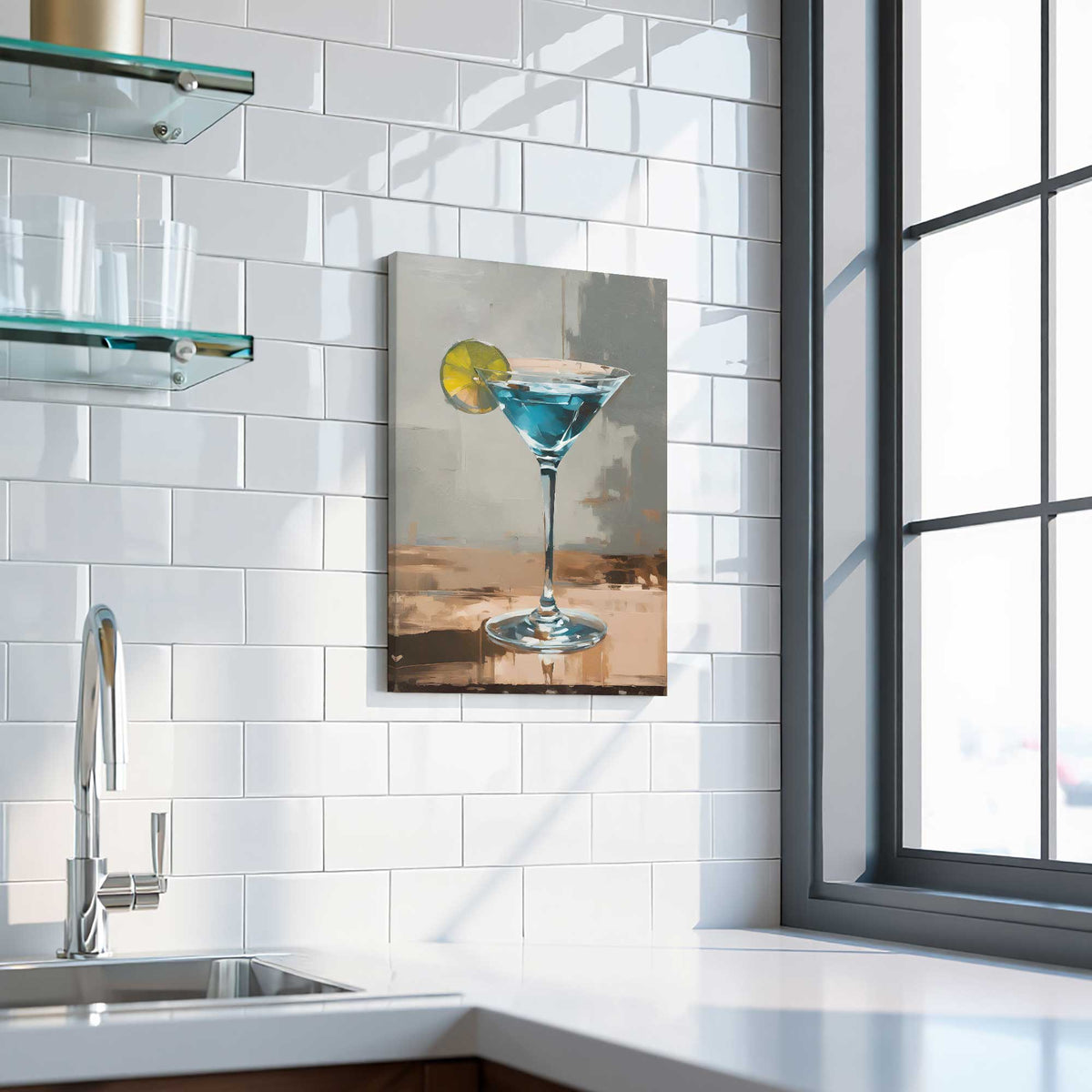 Picture of art in a room