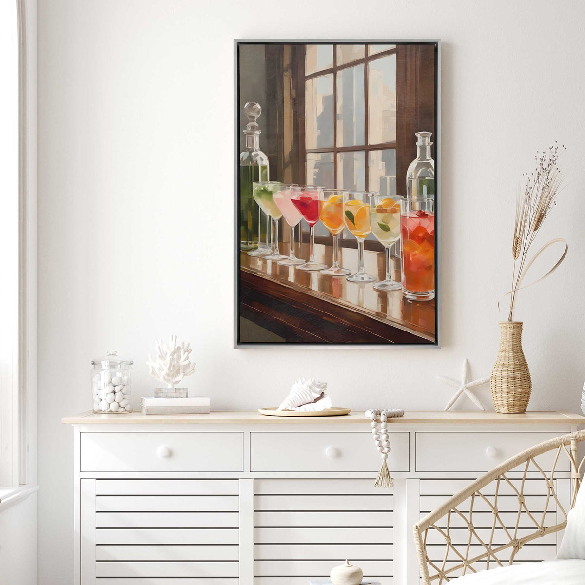 Picture of art in a room