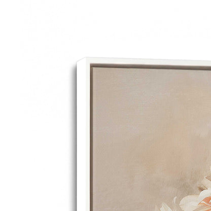 [Color:Opaque White], Picture of art in a White frame at an angle