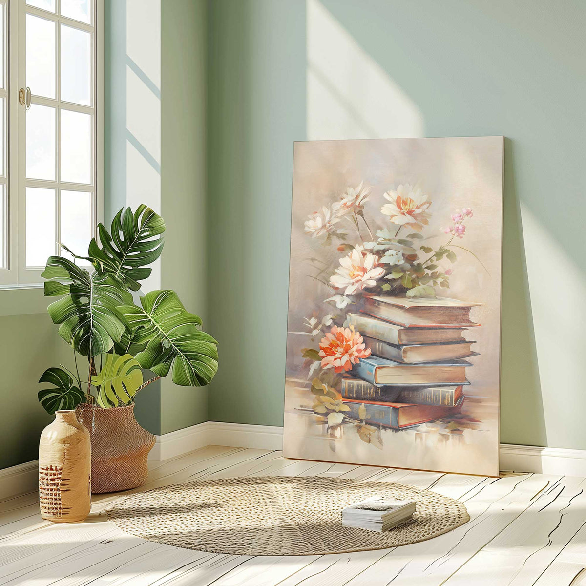 Picture of art in a room