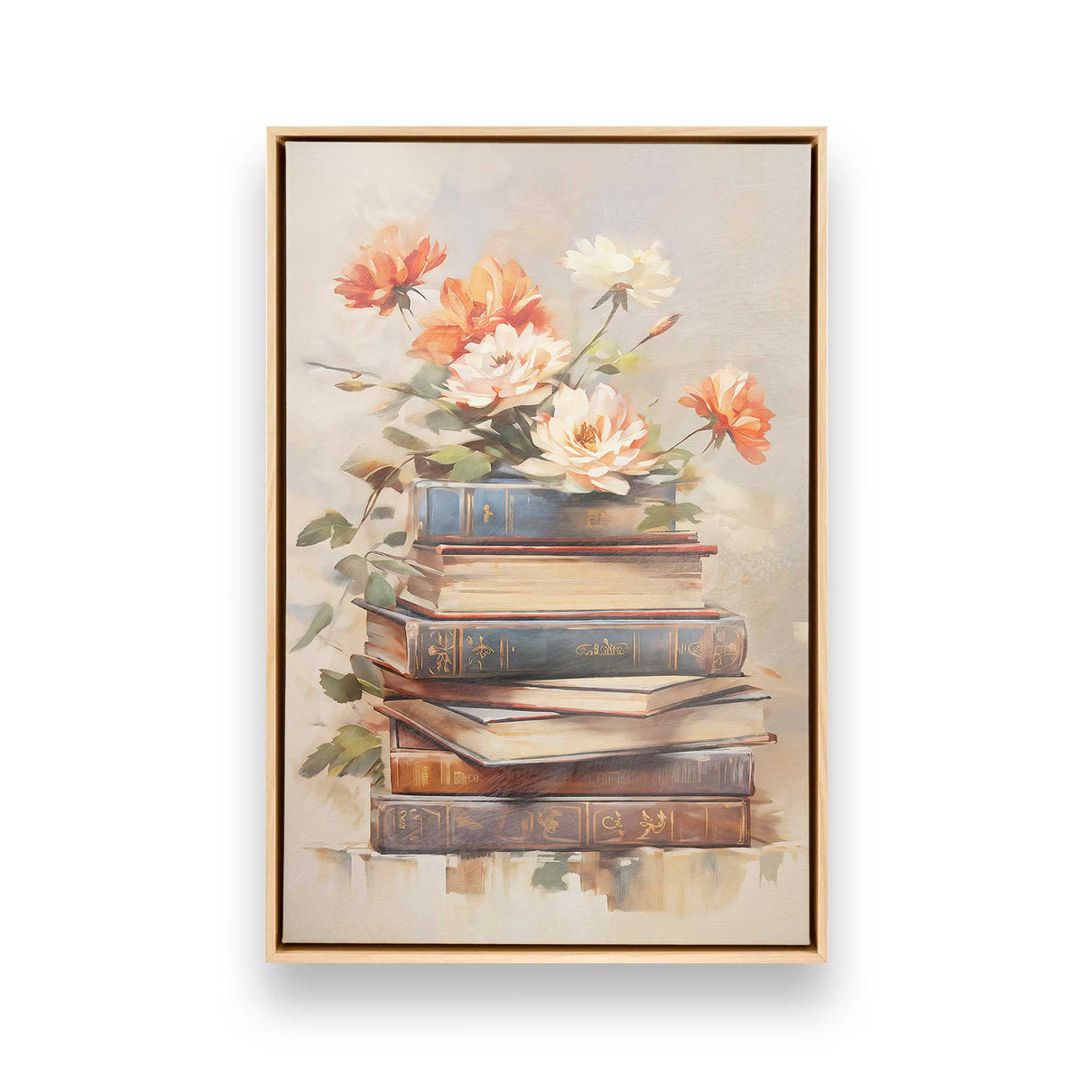 [Color:American Maple], Picture of art in a American Maple frame