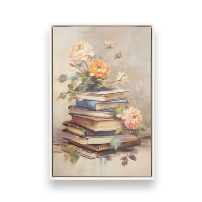 [Color:Opaque White], Picture of art in a White frame