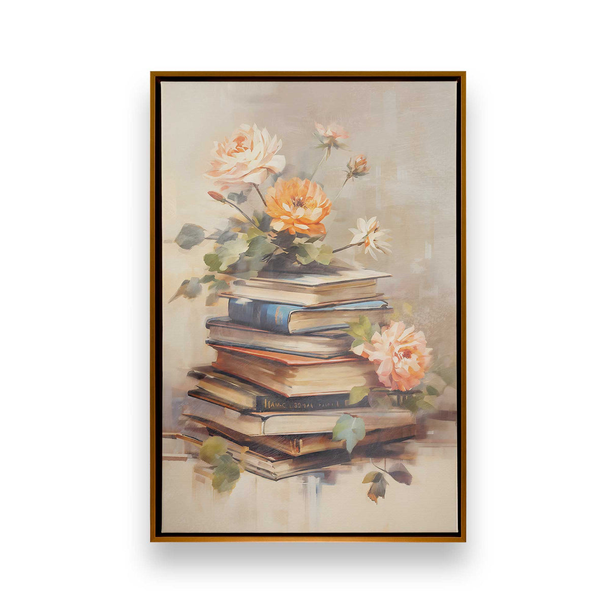 [Color:Polished Gold], Picture of art in a Polished Gold frame