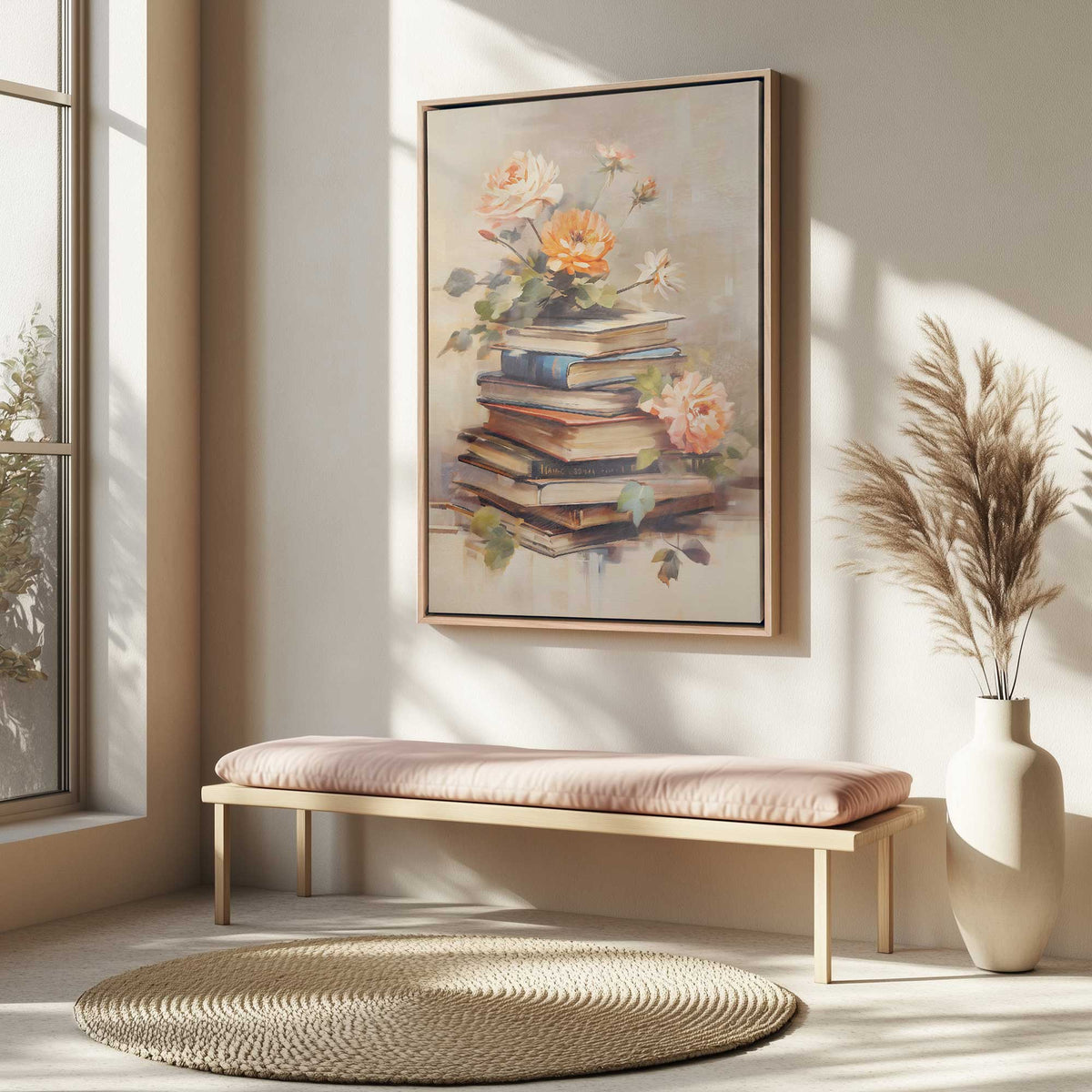 Picture of art in a room