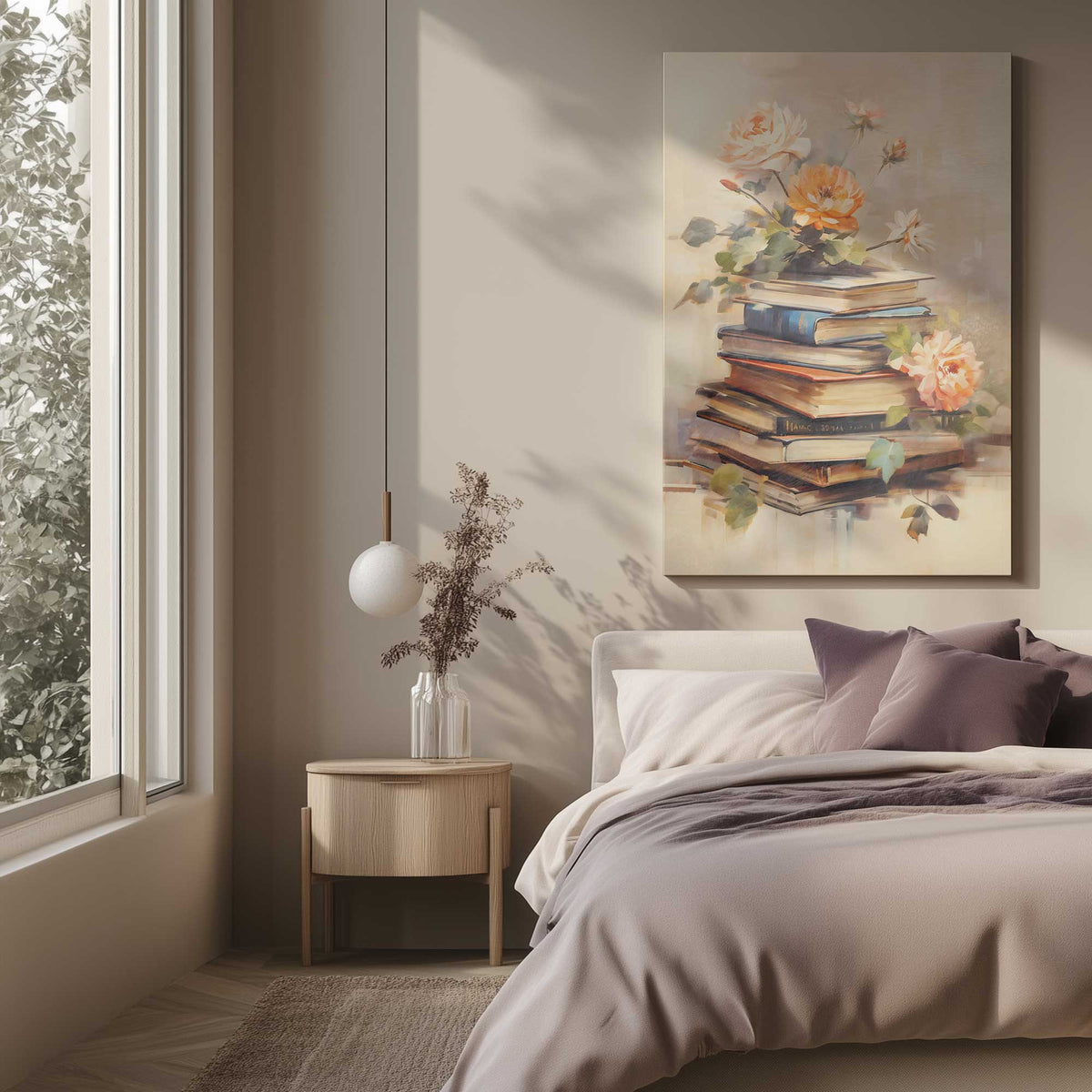Picture of art in a room