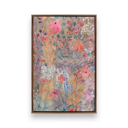 [Color:Walnut], Picture of art in a Walnut frame