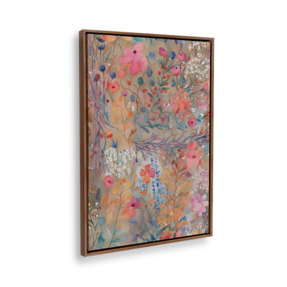 [Color:Walnut], Picture of the corner of the art