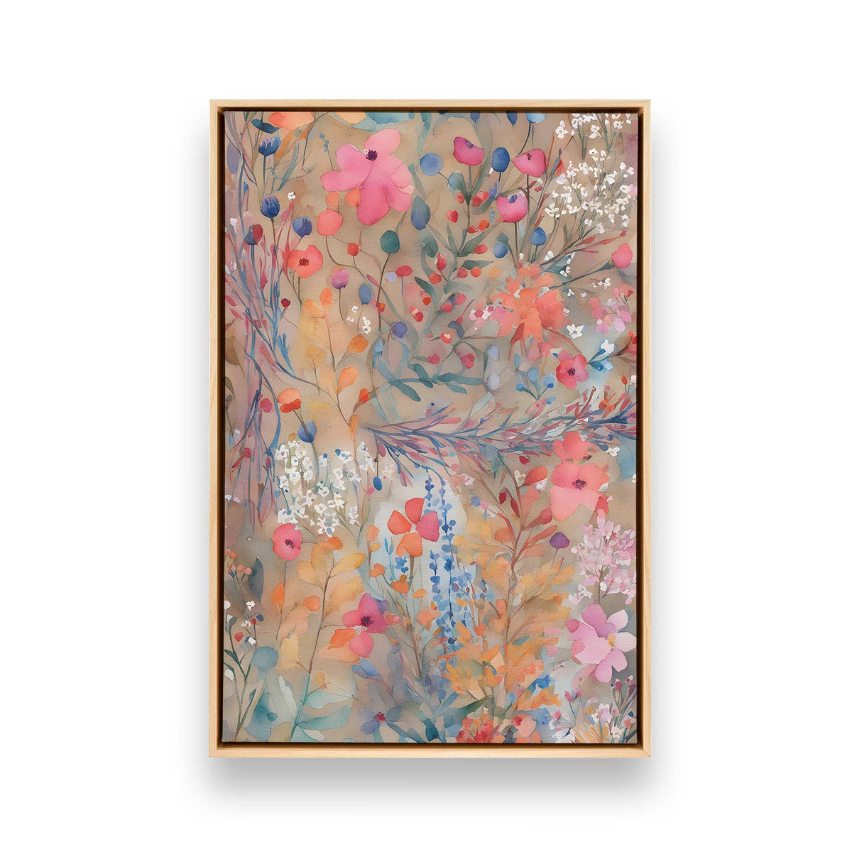 [Color:American Maple], Picture of art in a American Maple frame
