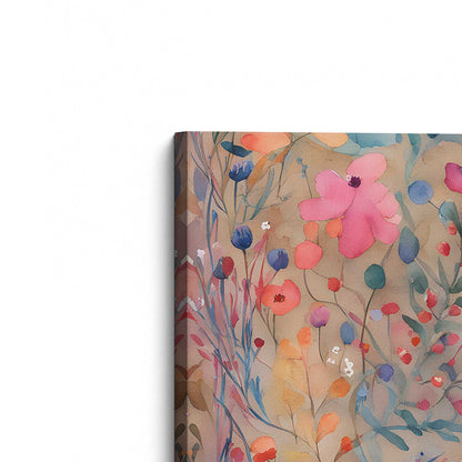 [Color:Stretched Canvas], Picture of the corner of the art