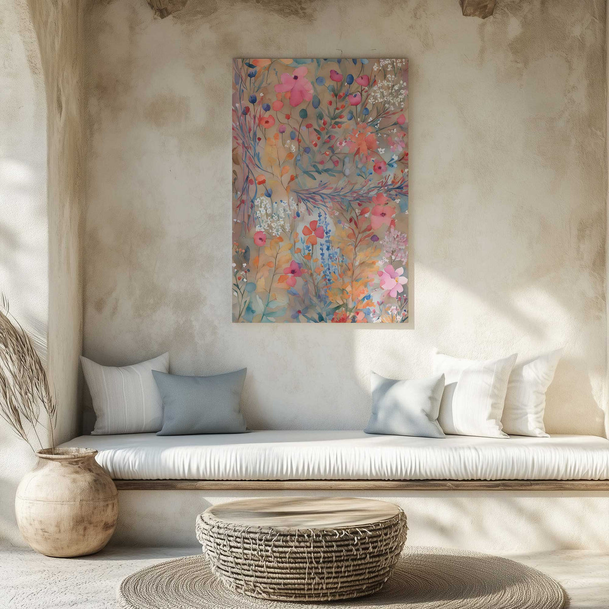 Picture of art in a room