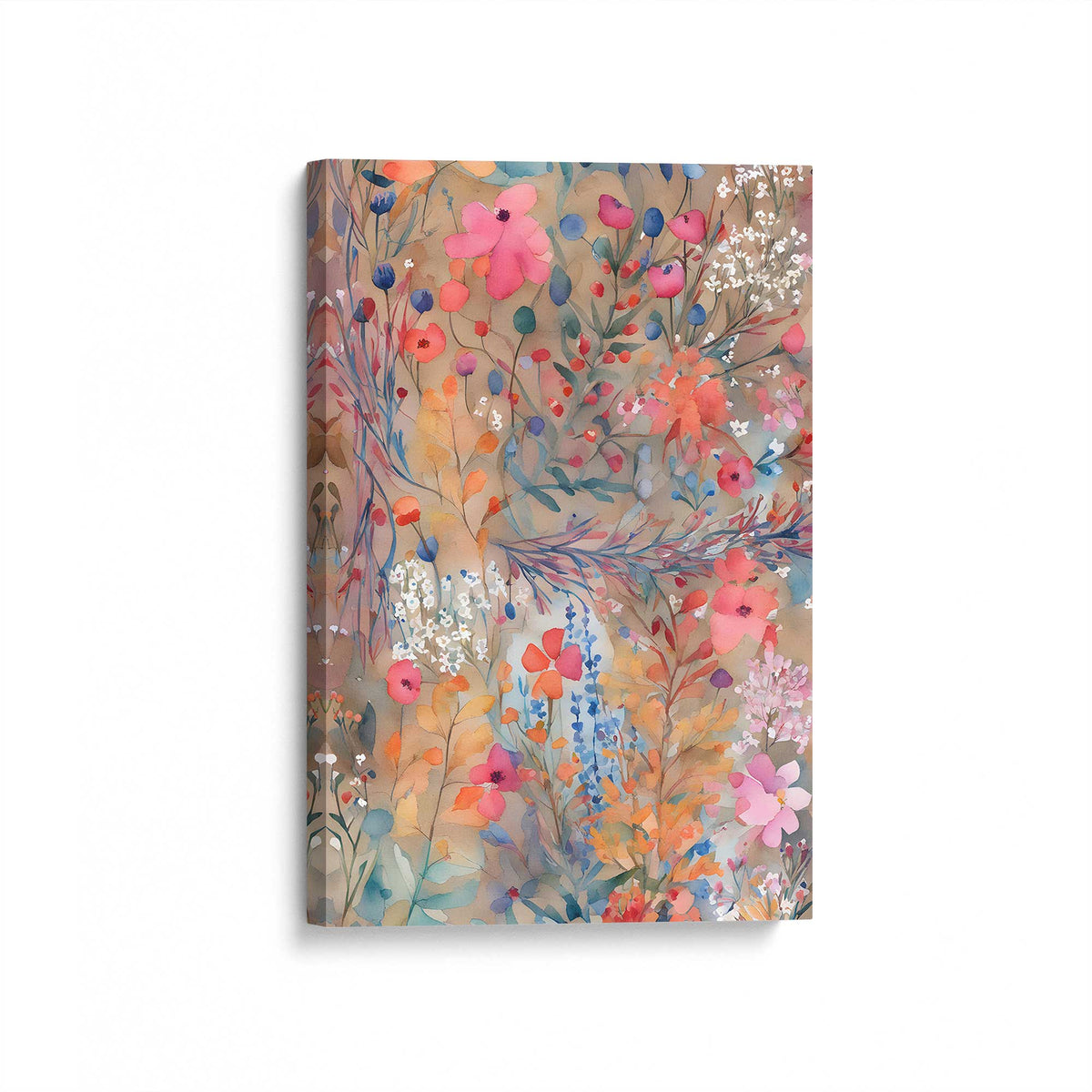 [Color:Stretched Canvas], Picture of art at an angle