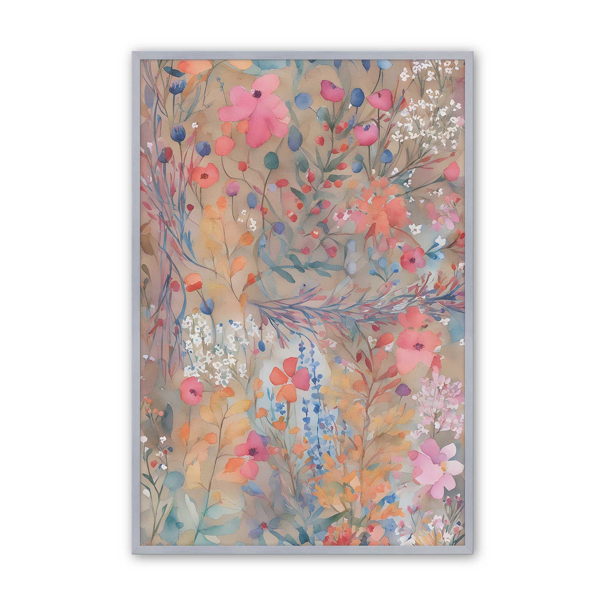 [Color:Polished Chrome], Picture of art in a Polished Chrome frame