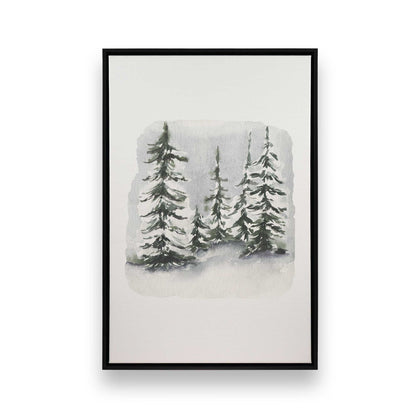 [Color:Satin Black], Picture of art in a Satin Black frame
