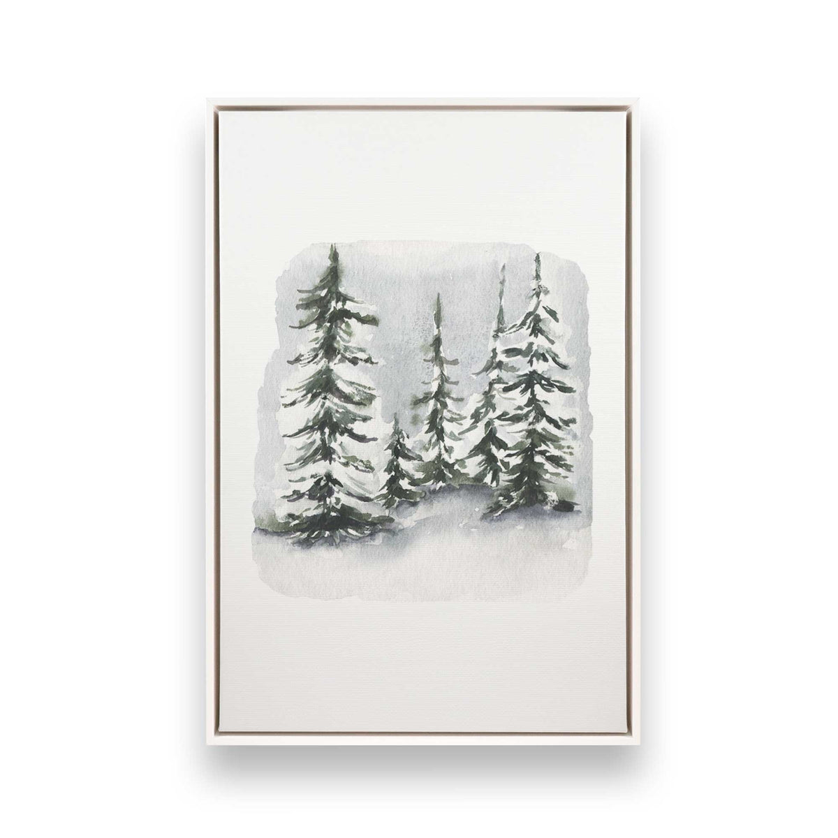 [Color:Opaque White], Picture of art in a White frame