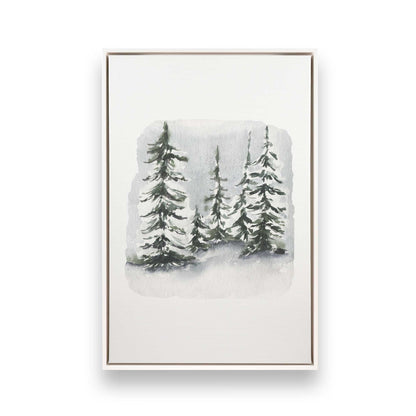 [Color:Opaque White], Picture of art in a White frame