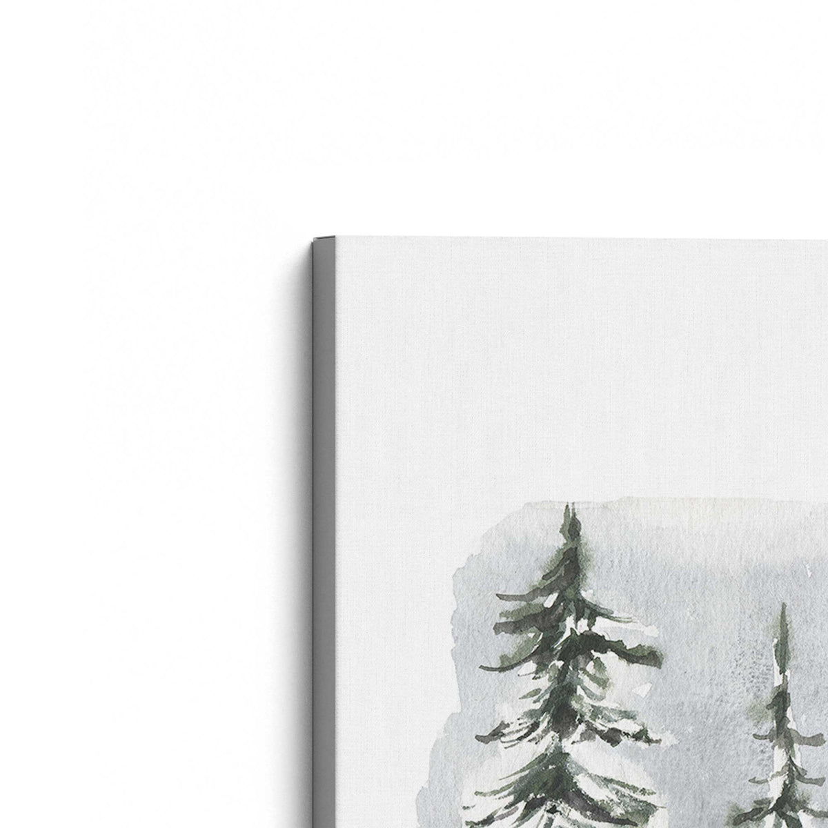 [Color:Stretched Canvas], Picture of the corner of the art