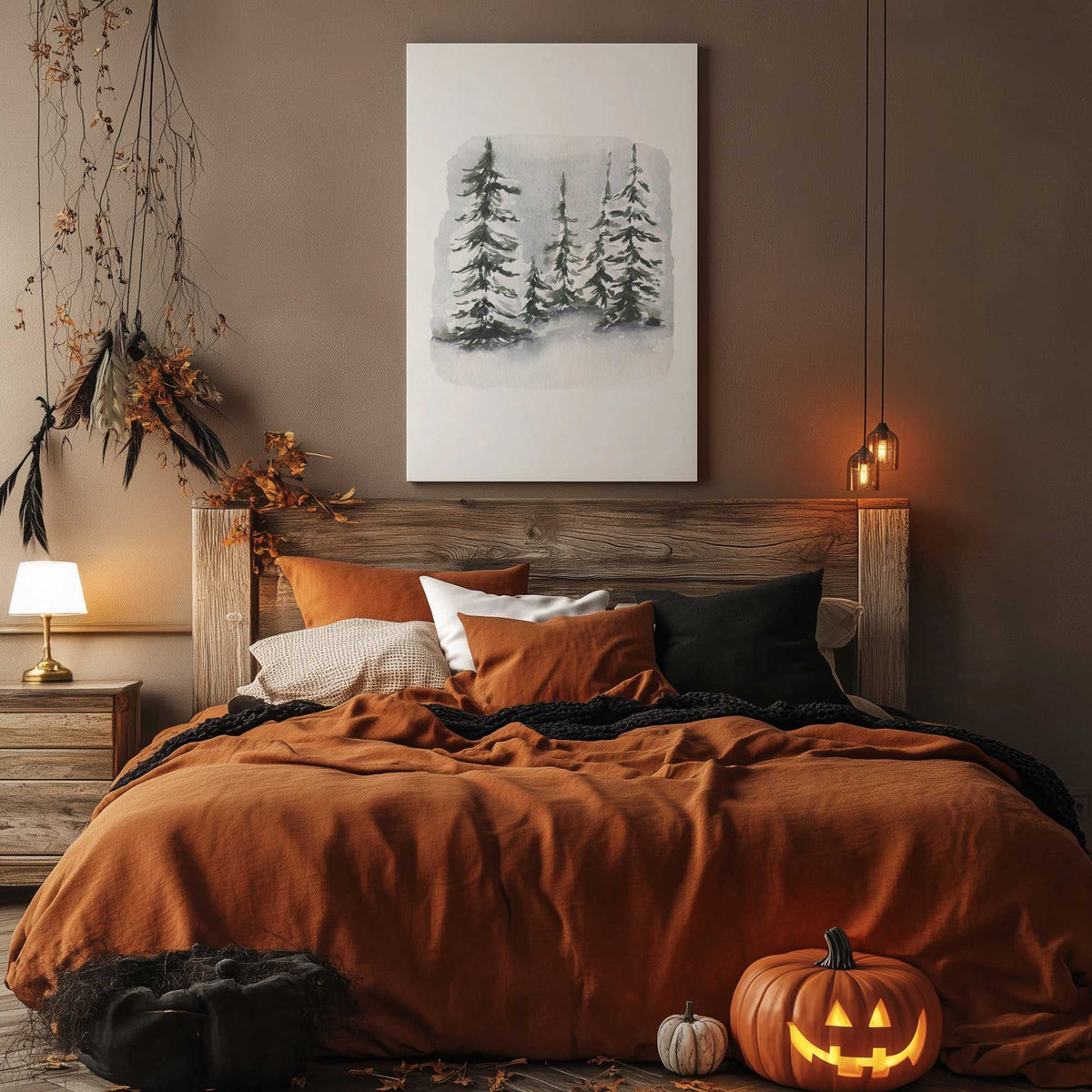 Picture of art in a room