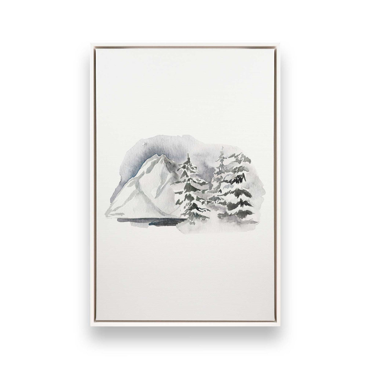 [Color:Opaque White], Picture of art in a White frame