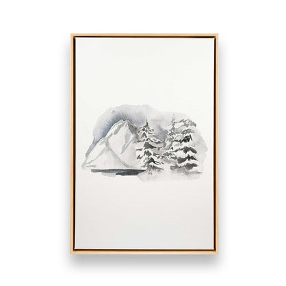 [Color:American Maple], Picture of art in a American Maple frame