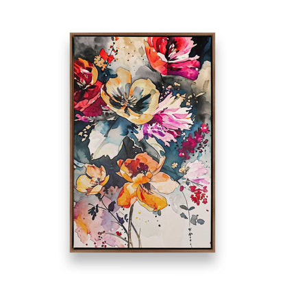 [Color:Walnut], Picture of art in a Walnut frame
