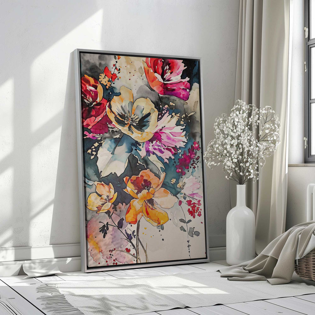 Picture of art in a room