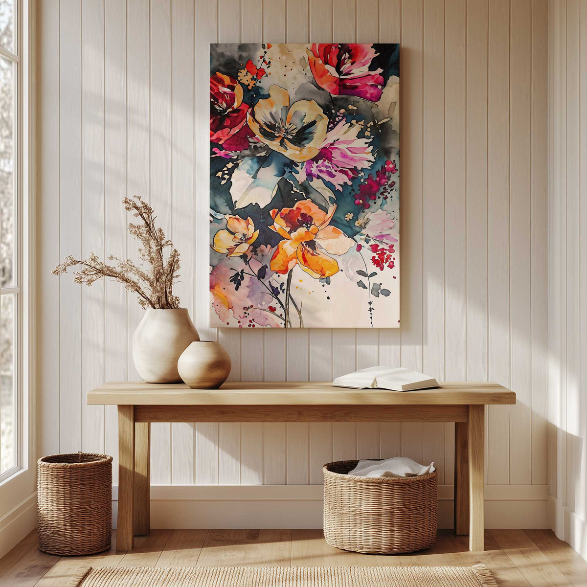 Picture of art in a room