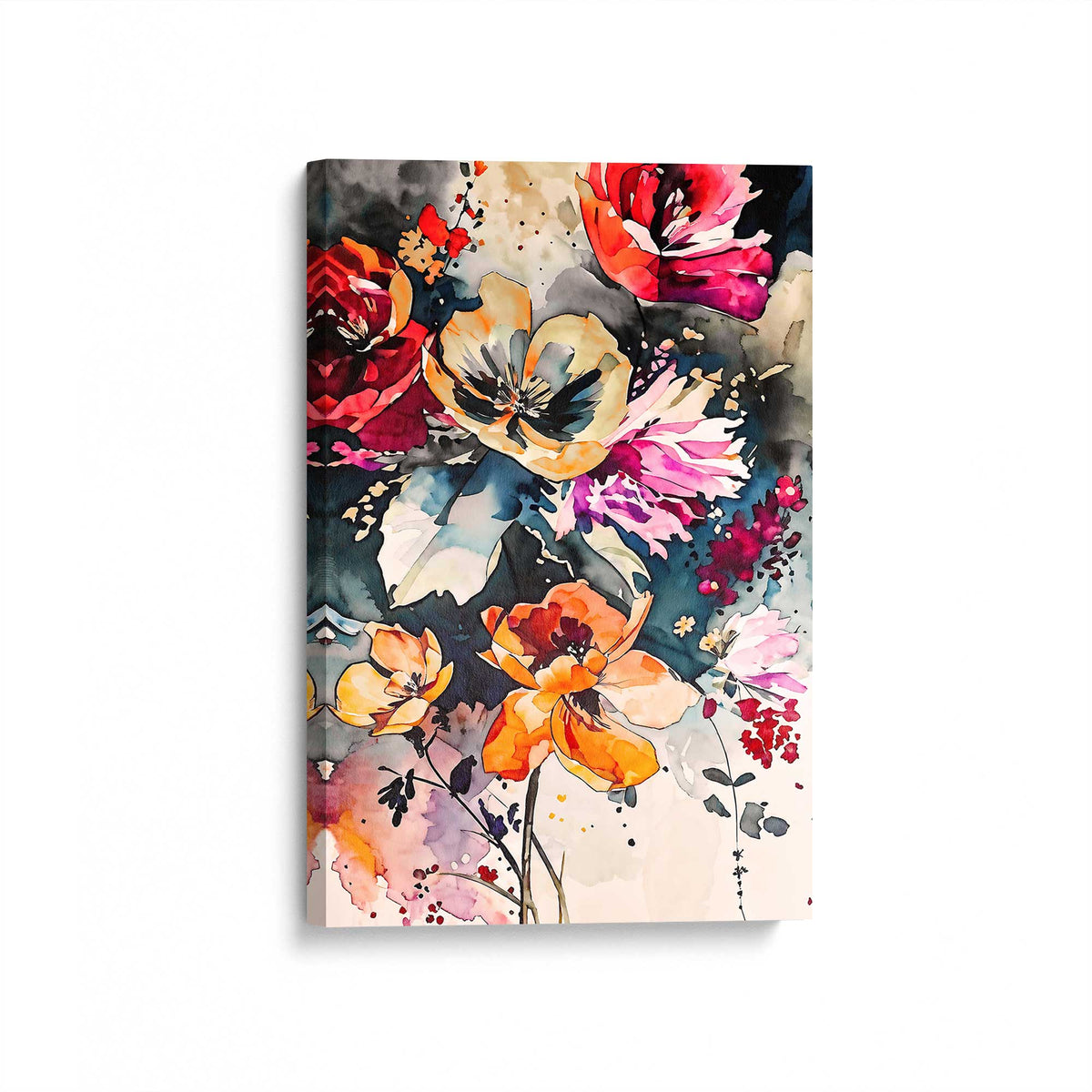 [Color:Stretched Canvas], Picture of art at an angle