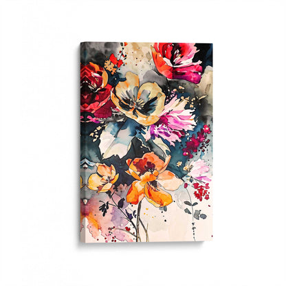 [Color:Stretched Canvas], Picture of art at an angle
