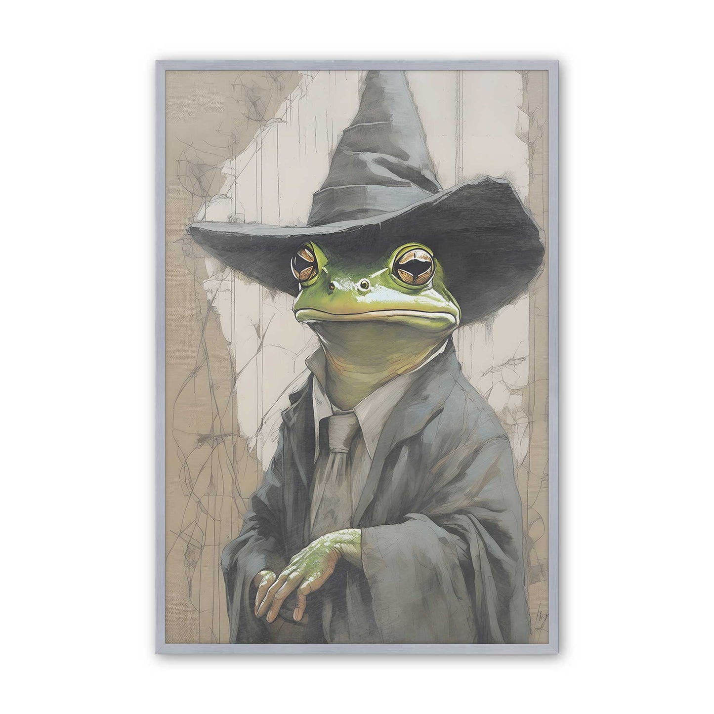 [Color:Polished Chrome], Picture of art in a Polished Chrome frame