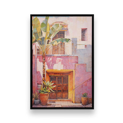 [Color:Satin Black], Picture of art in a Satin Black frame