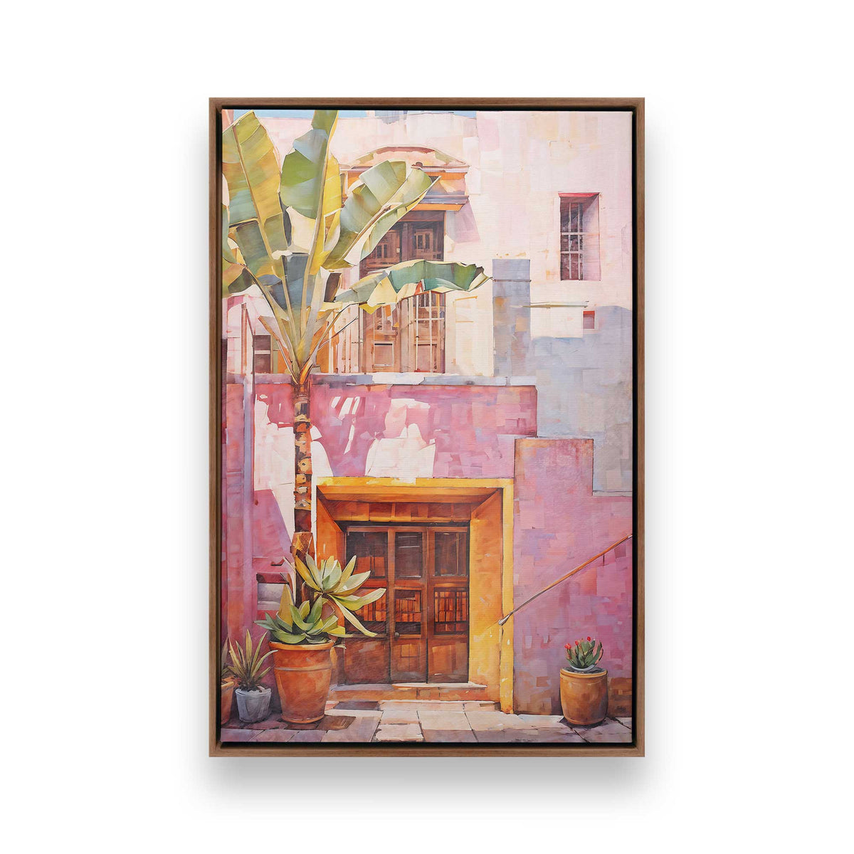[Color:Walnut], Picture of art in a Walnut frame