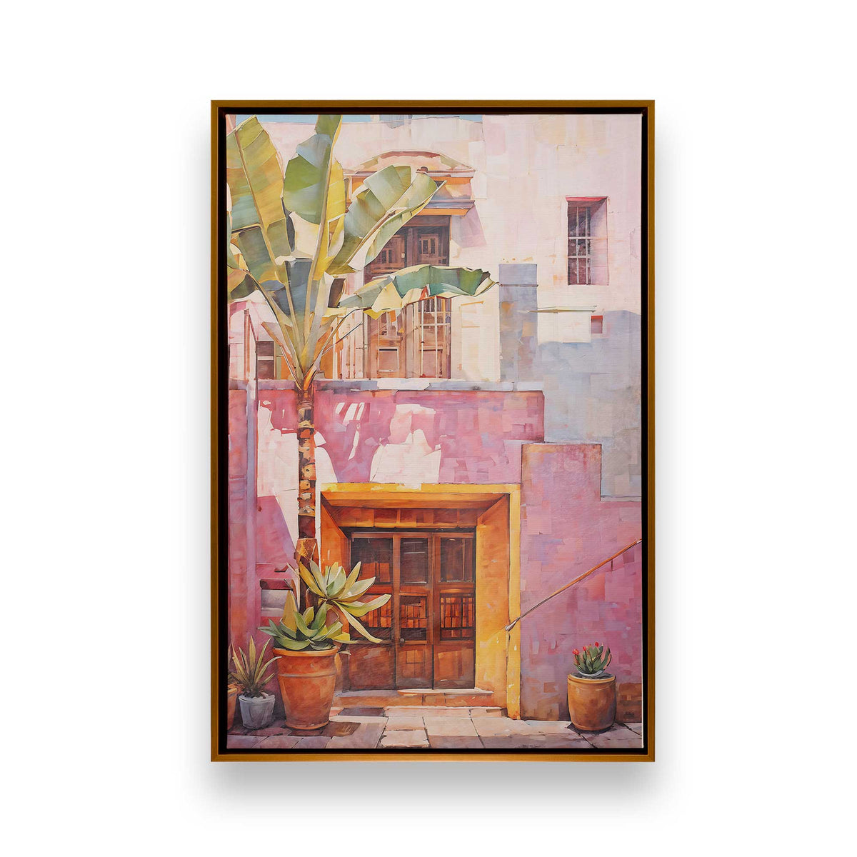 [Color:Polished Gold], Picture of art in a Polished Gold frame