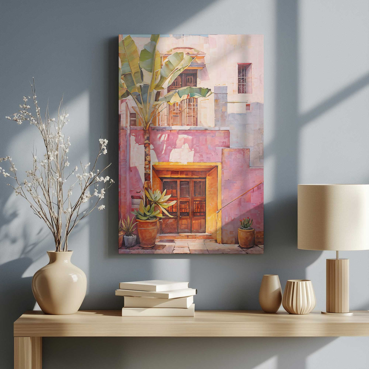Picture of art in a room