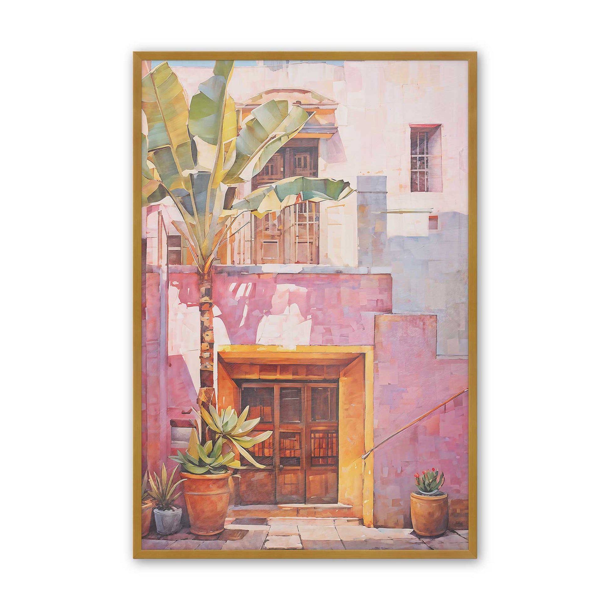 [Color:Polished Gold], Picture of art in a Polished Gold frame