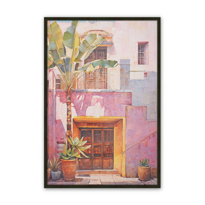 [Color:Satin Black], Picture of art in a Satin Black frame