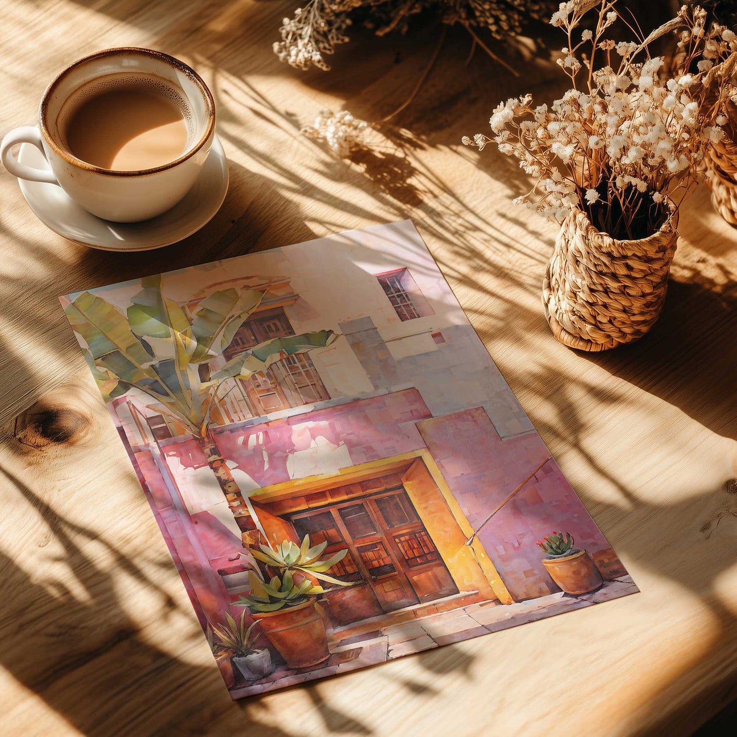 [Color:Rolled Print], Picture of close up of art