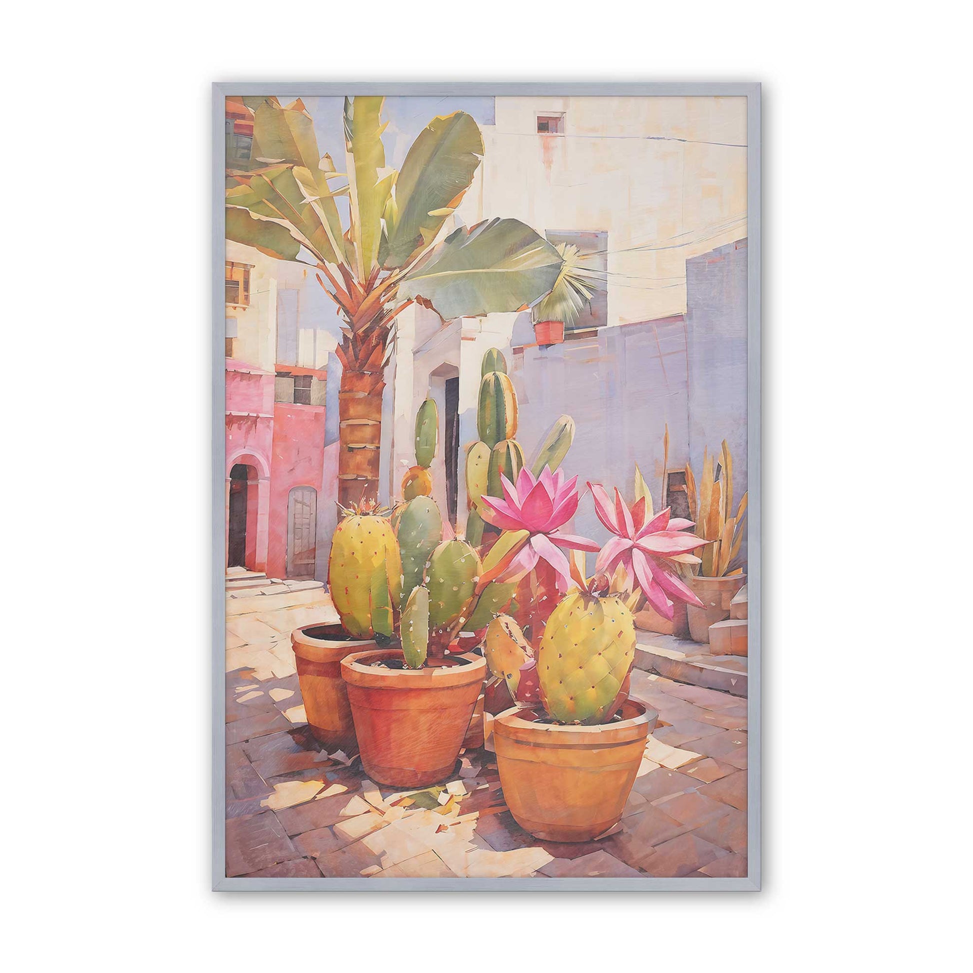 [Color:Polished Chrome], Picture of art in a Polished Chrome frame