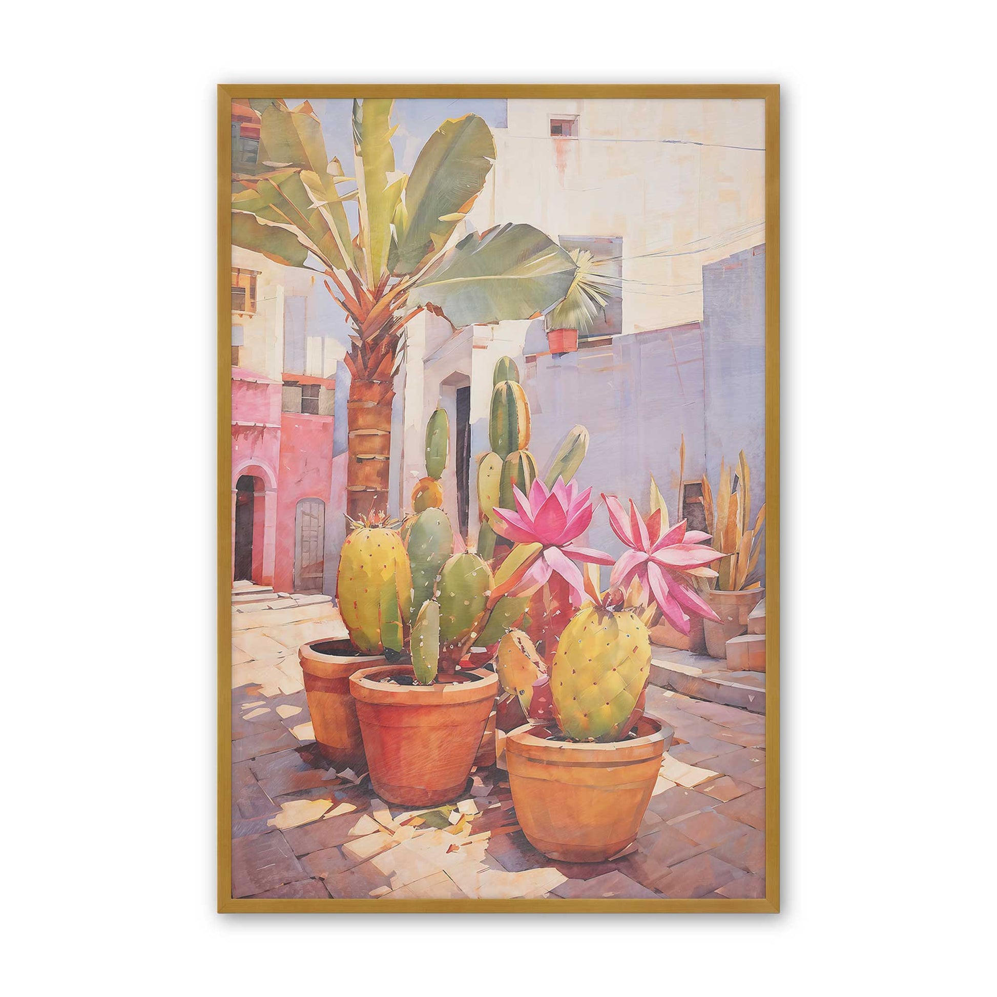 [Color:Polished Gold], Picture of art in a Polished Gold frame