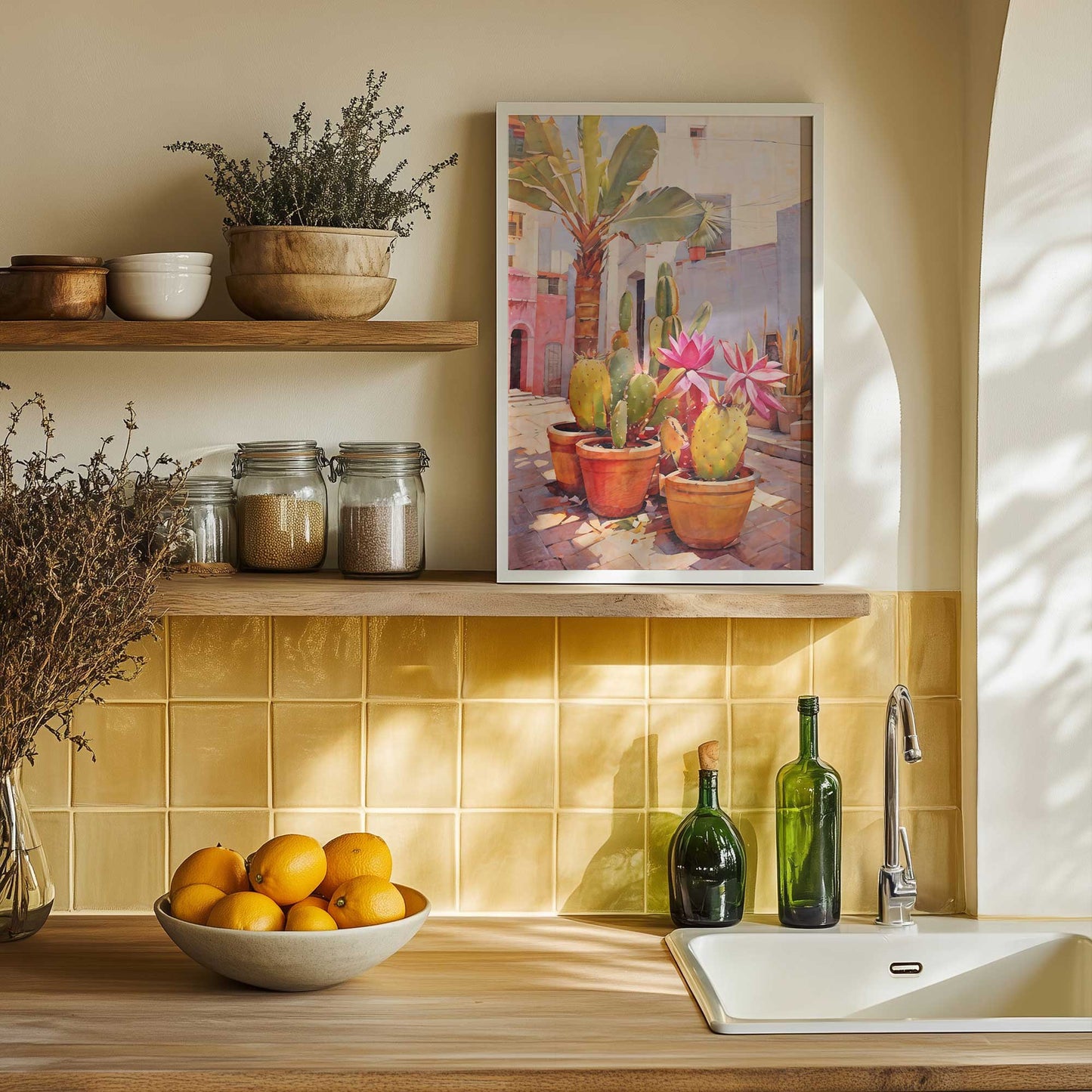 [SPECIAL],[LIFESTYLE], Picture of art hanging in a room